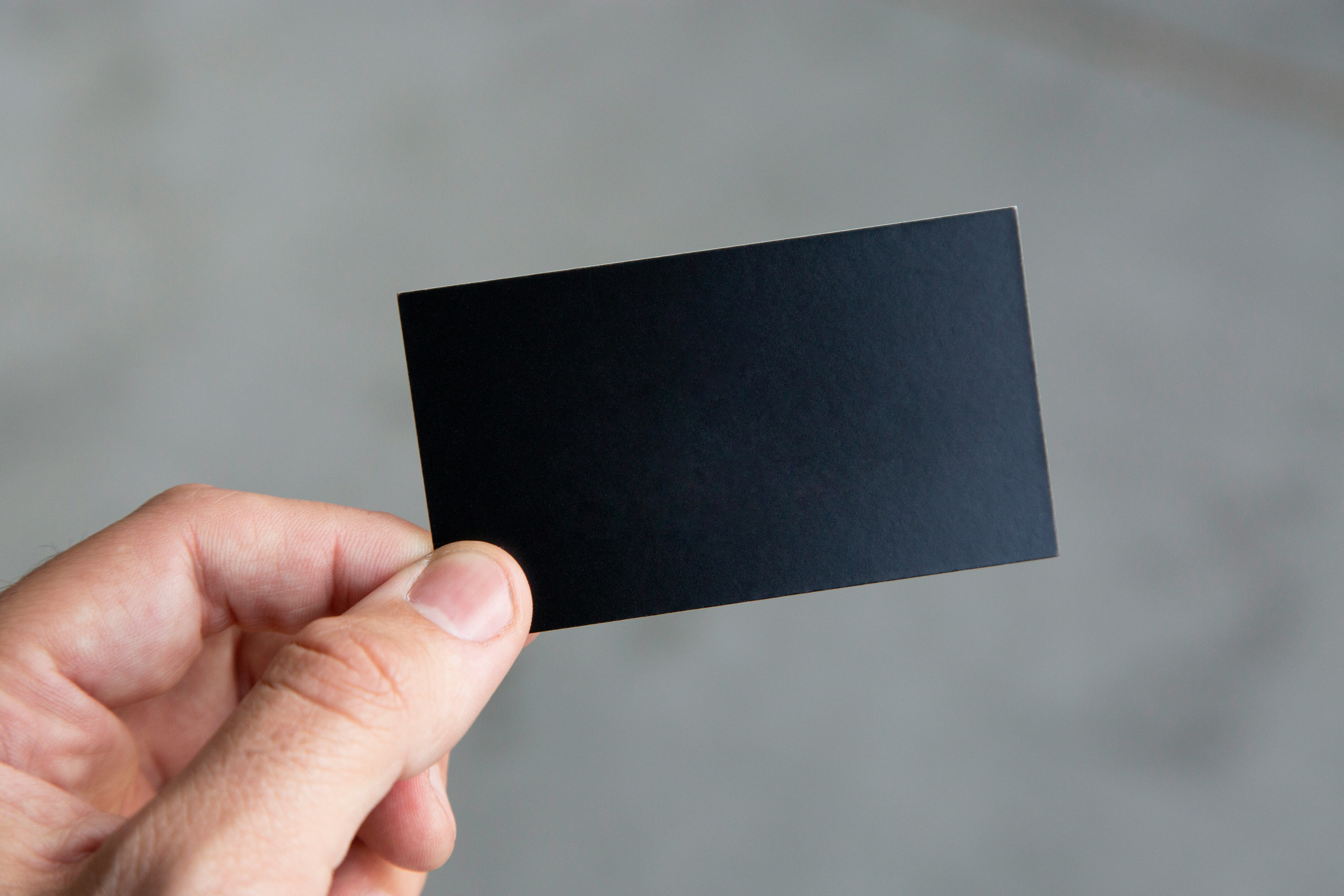 Choosing the right business card stock